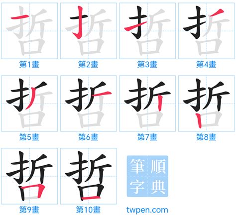 哲 筆畫|字:哲 (注音:ㄓㄜˊ,部首:口) 